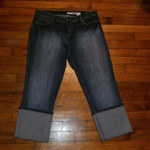 Womens DKNY Denim Capri's